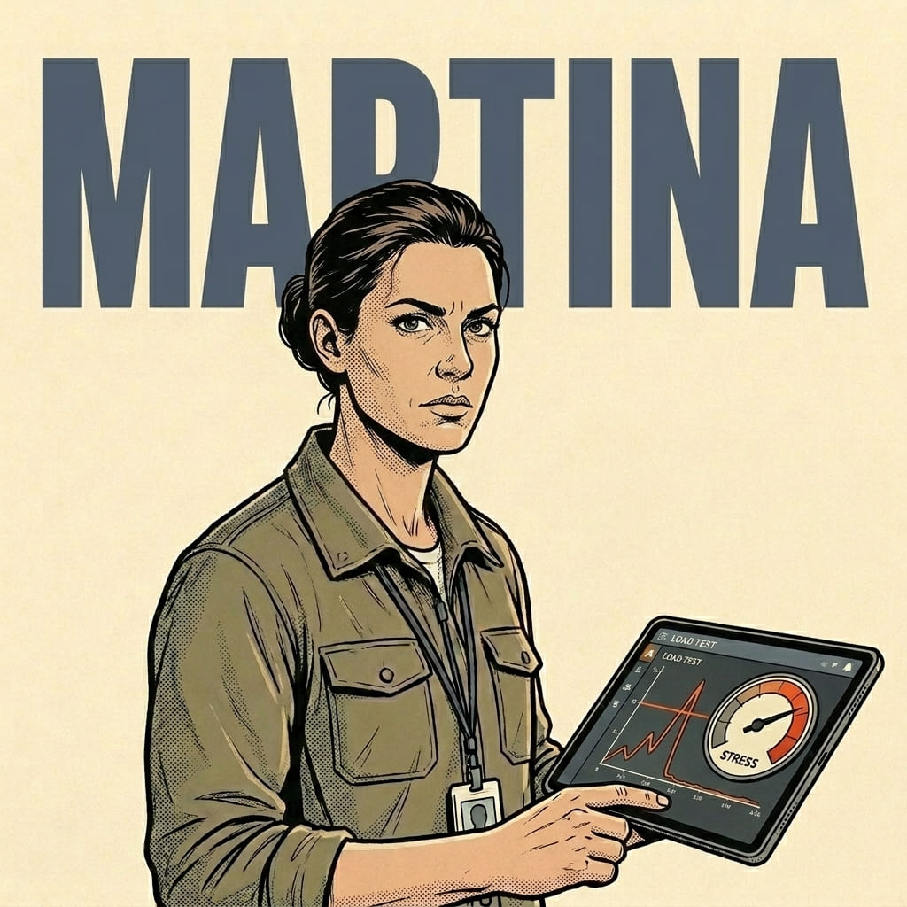 Martina, Performance & load testing