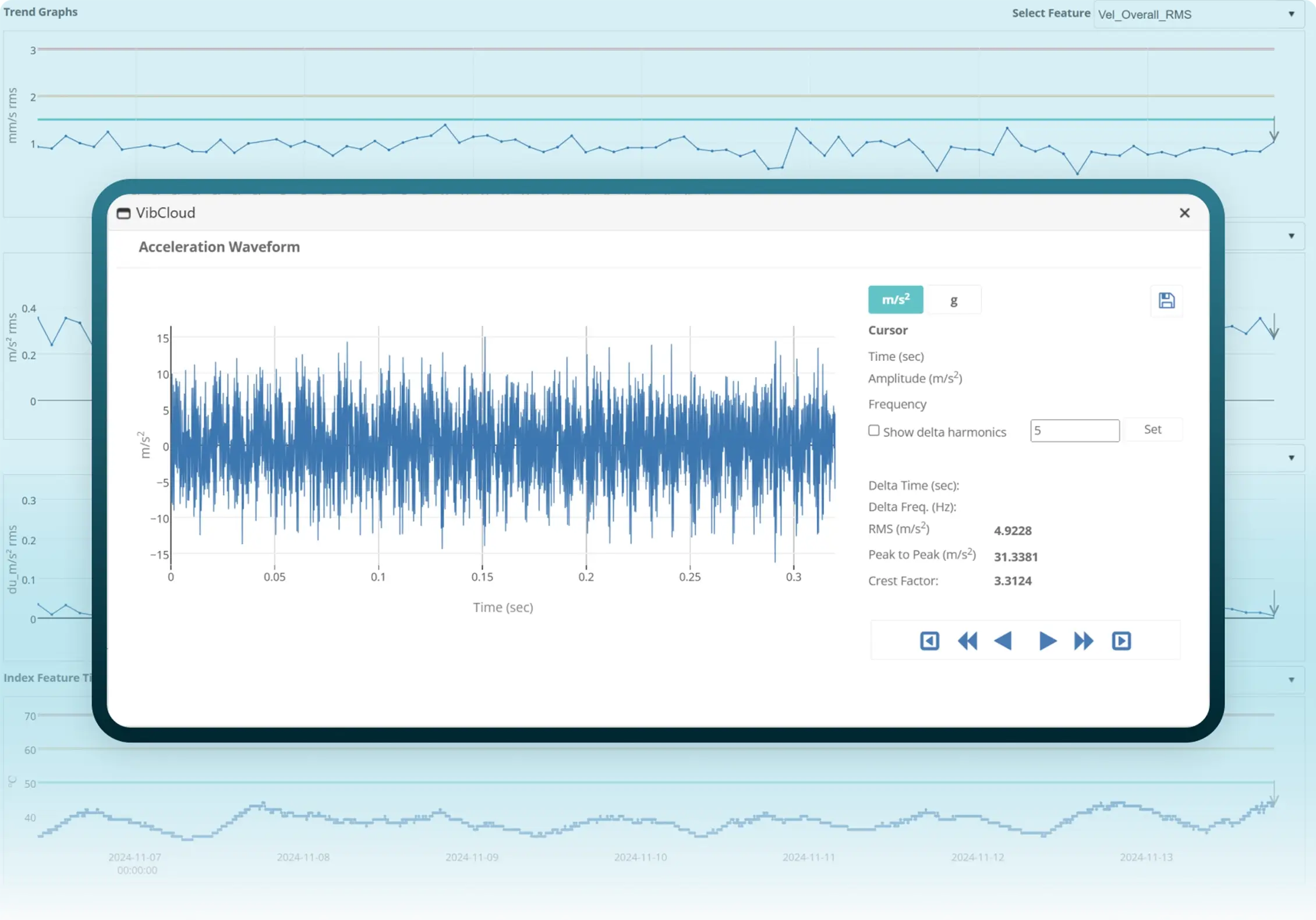 VibCloud screenshot